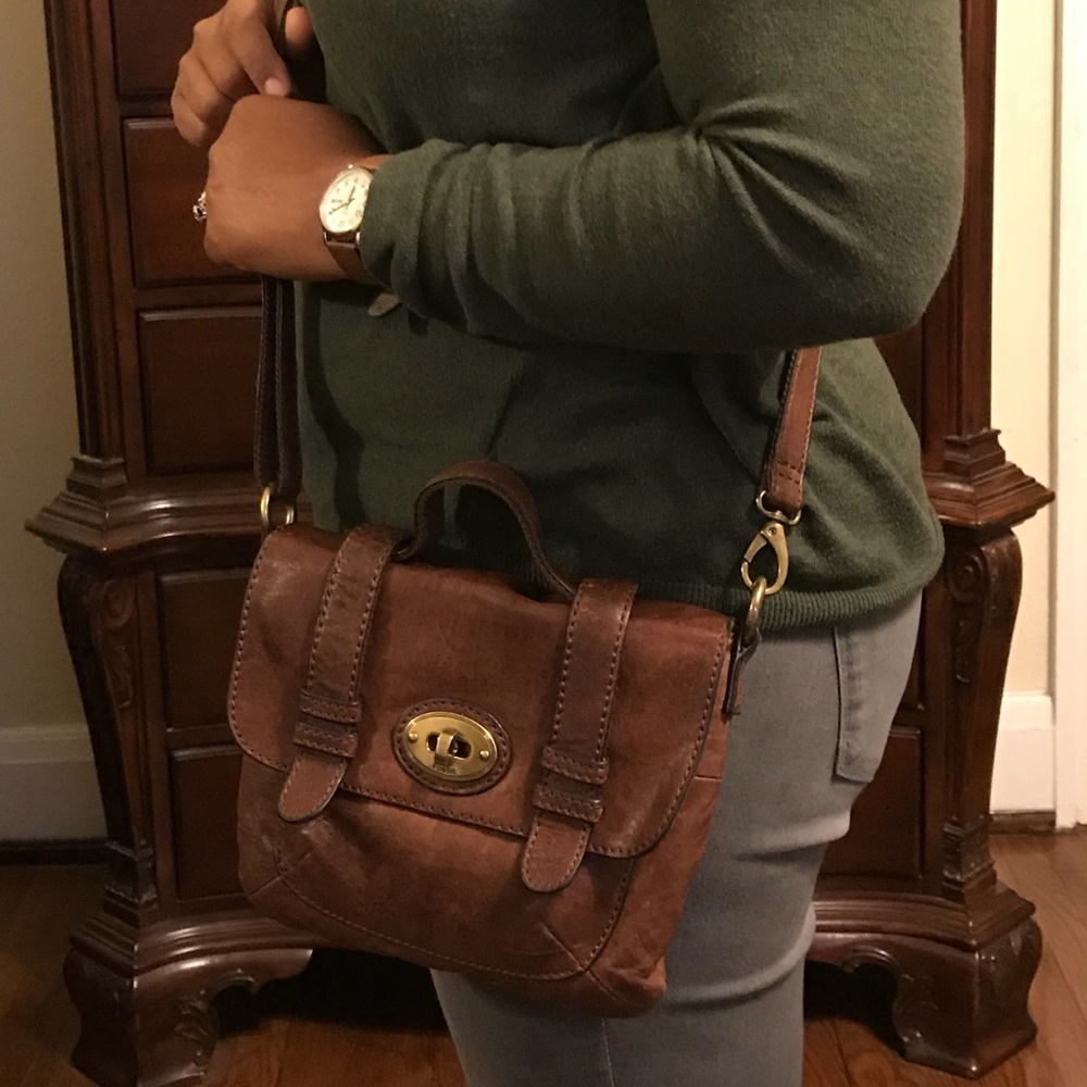 Fossil Crossbody bag with key lock